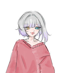 colored sketch